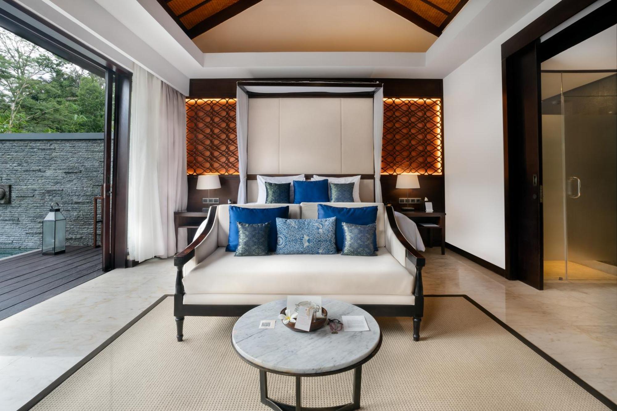 One-Bedroom Villa Private Heated Pool Complimentary One-time Floating Daily Usage Steam Sauna Ice Bath,1524071440:JPEG