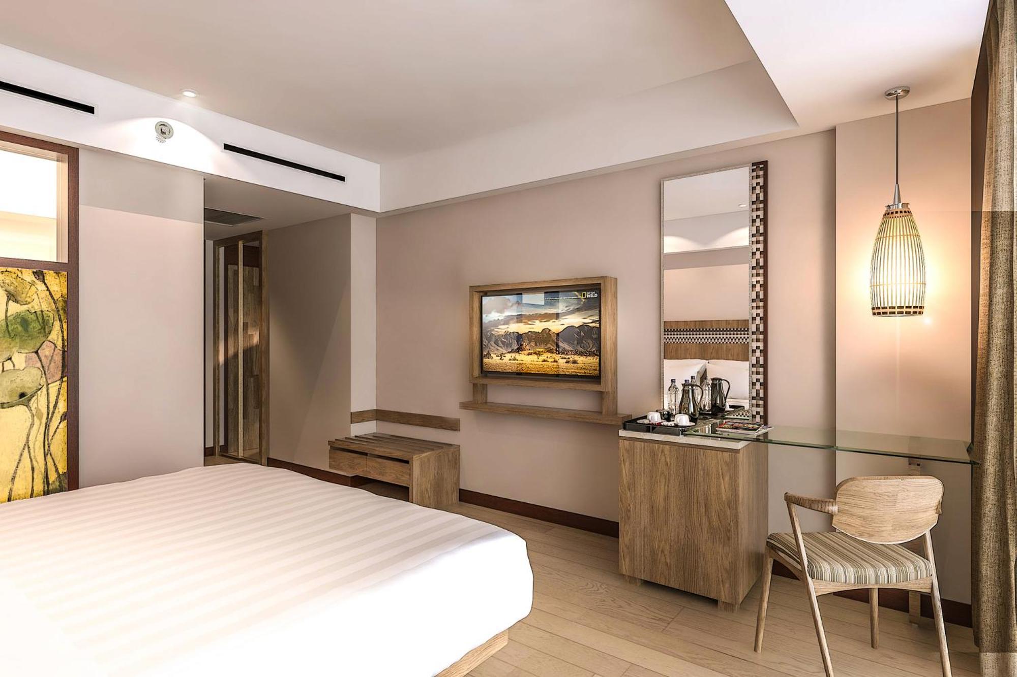 Deluxe King Room Terrace Shuttle Service to Double-Six Beach,1588350814:JPEG