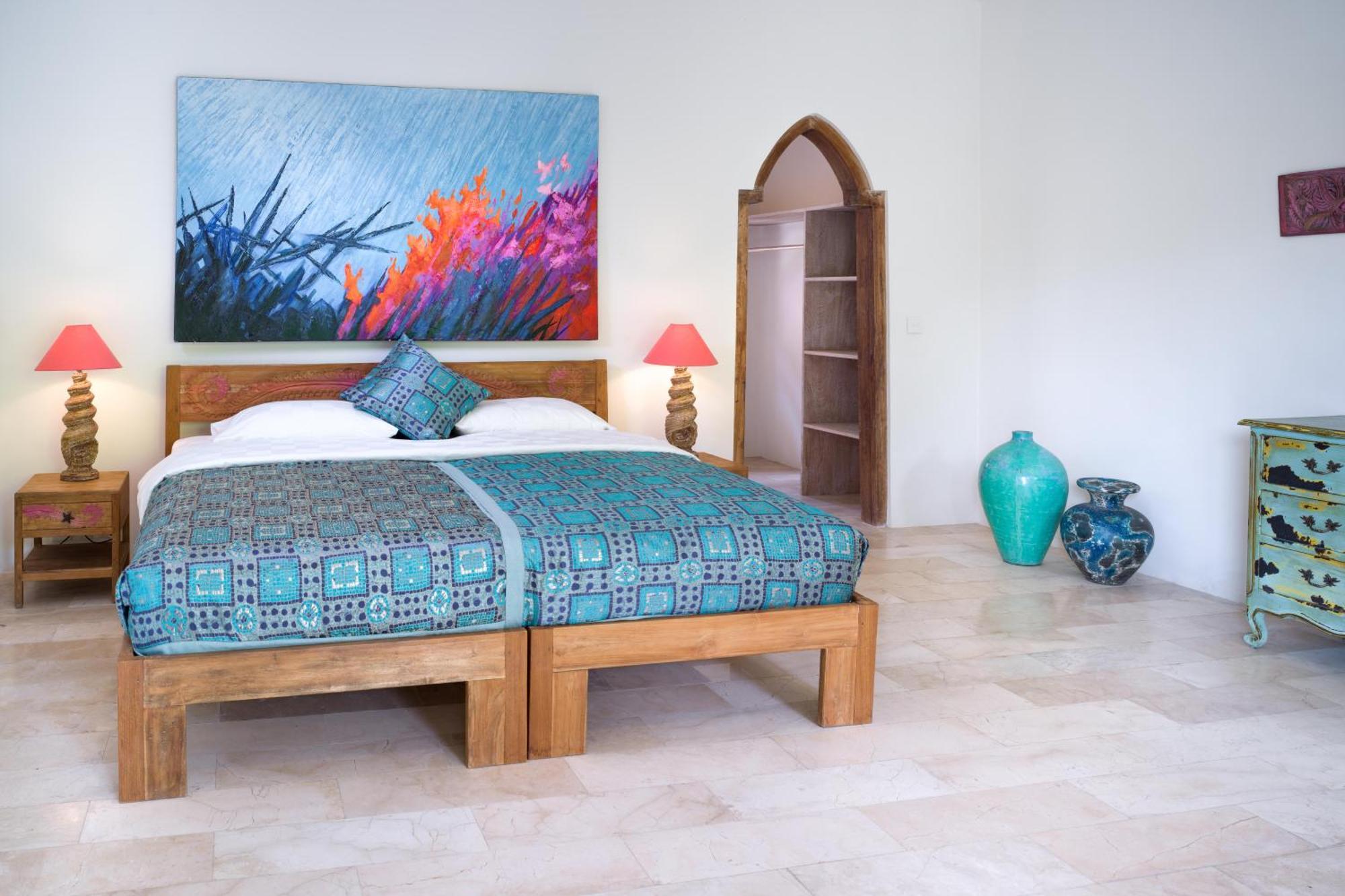 Chambre Double ou Lits Jumeaux Deluxe – Vue sur Jardin