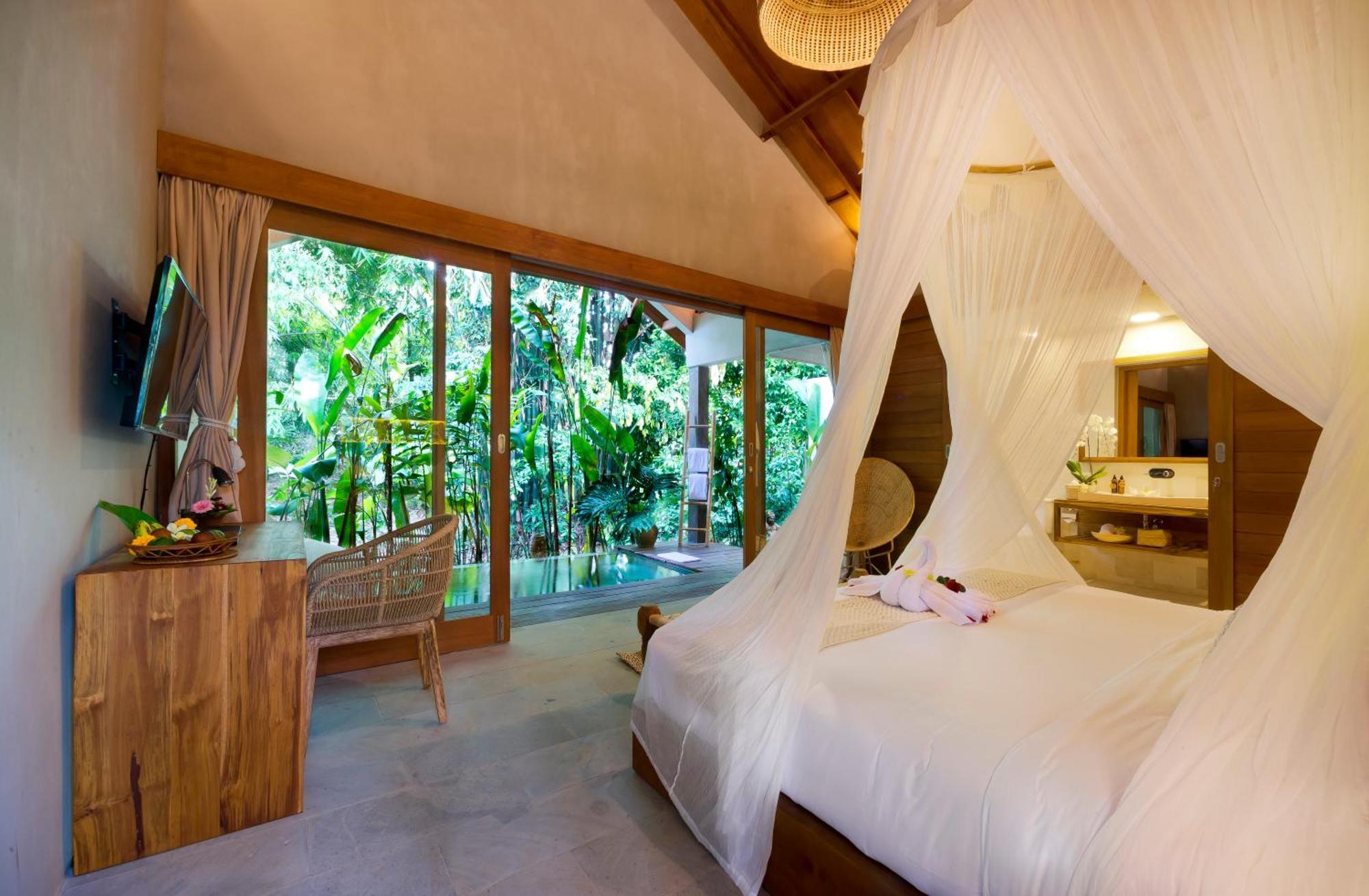 One-Bedroom Villa Private Pool Yoga Activities