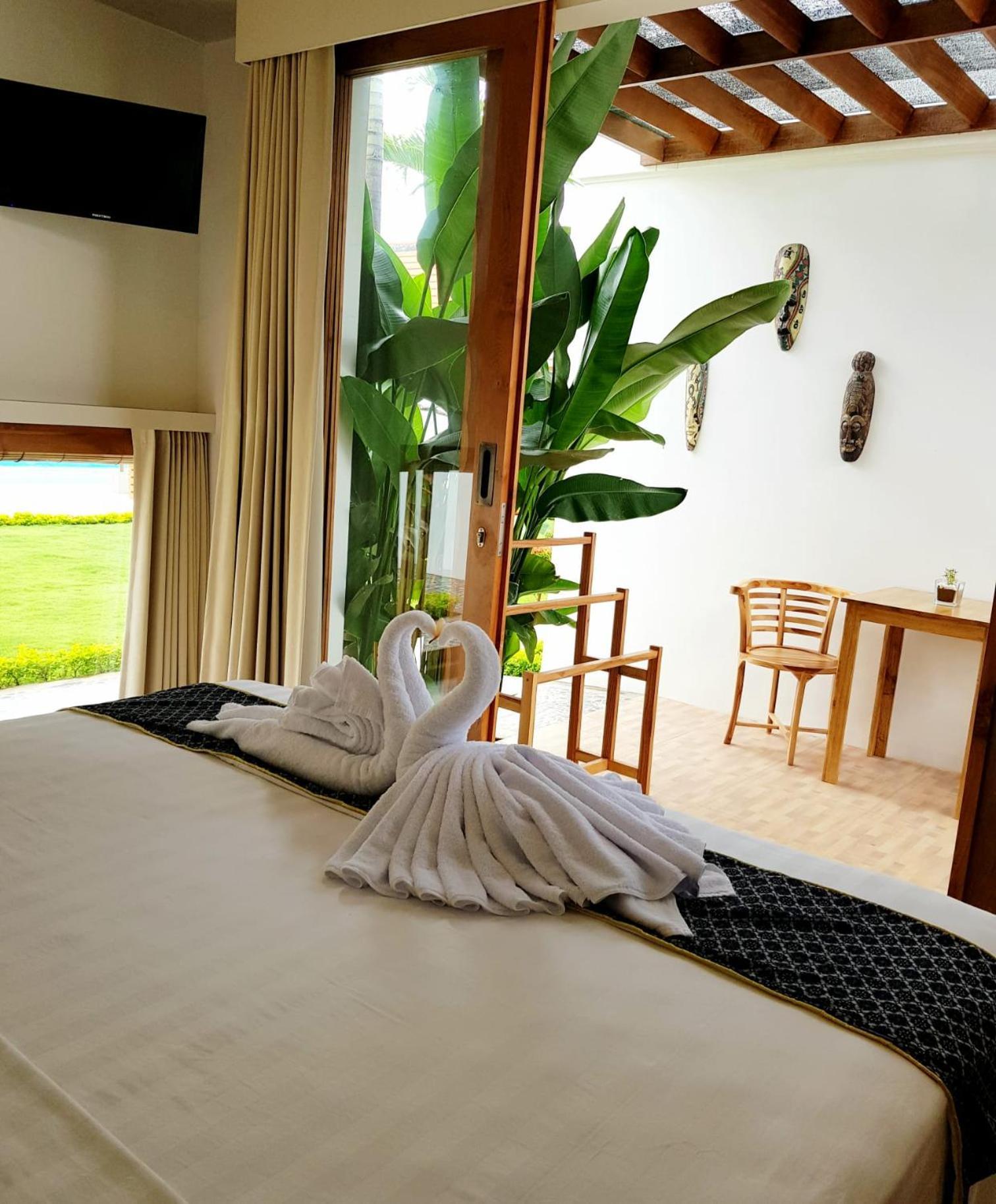 Chambre Lit King-Size - Vue sur Jardin