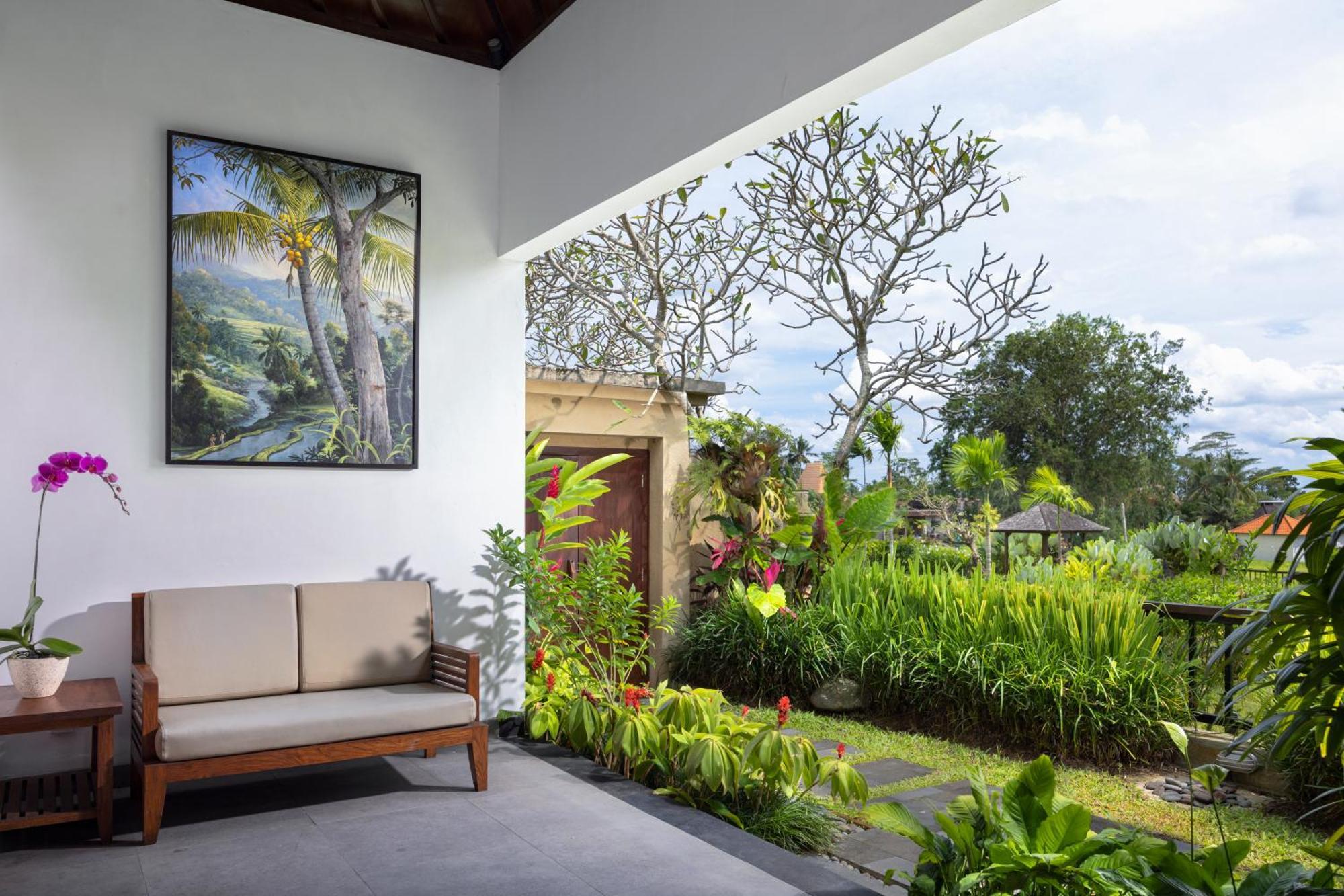 Two Bedroom Pool Villa Rice Field View Shuttle to Ubud Center