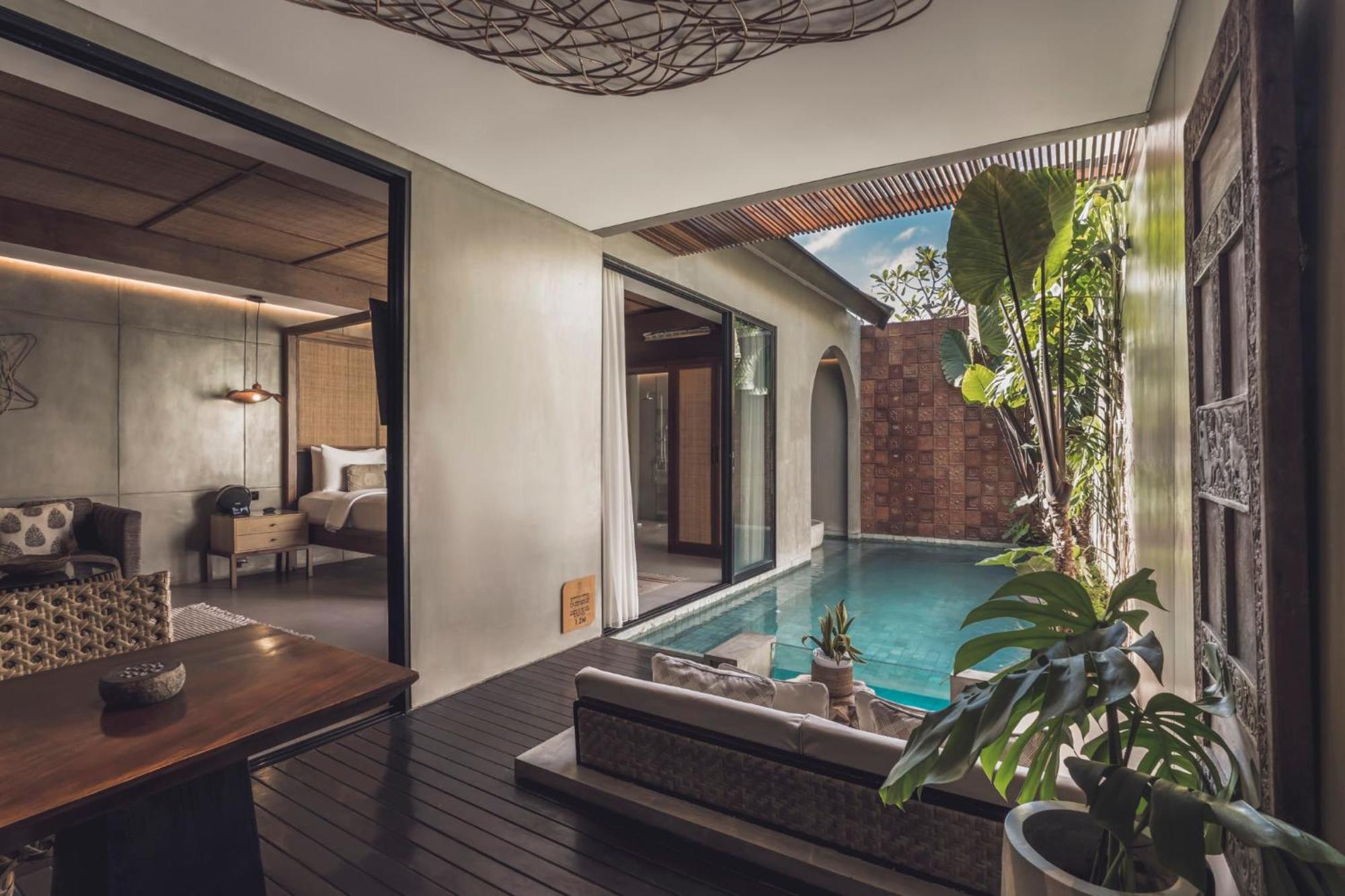 Smart One Bedroom Villa Private Pool Bathtub