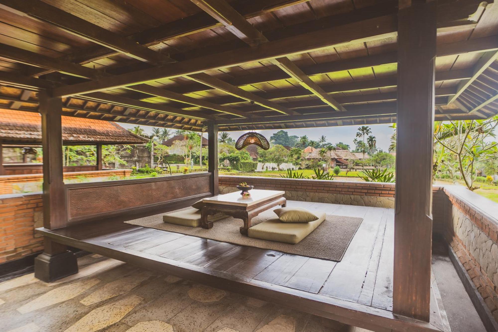 Two Storey One-Bedroom Villa Rice-Field View