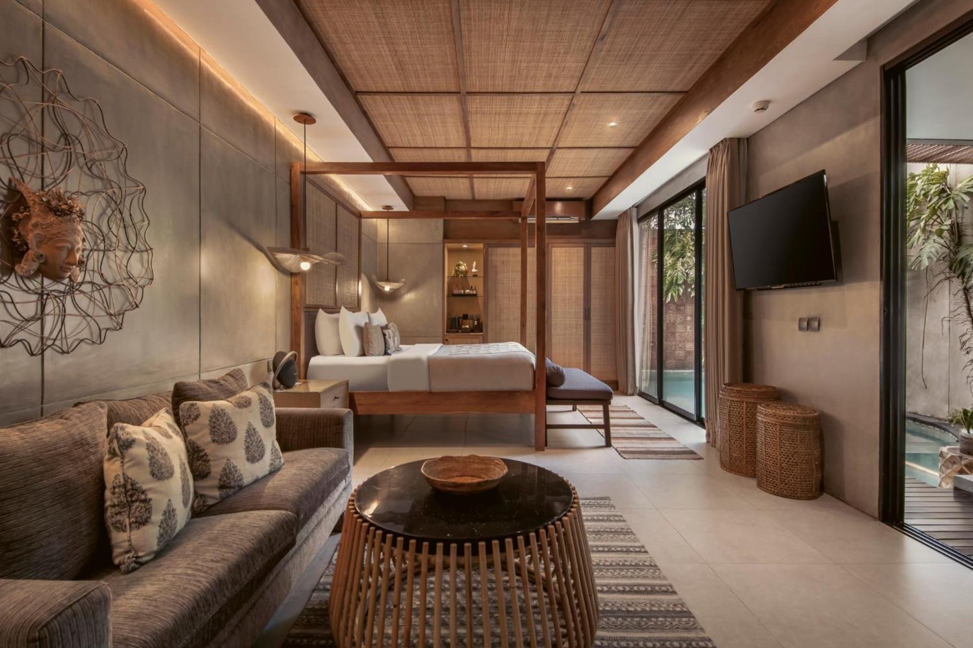 Smart One Bedroom Villa Private Pool Bathtub
