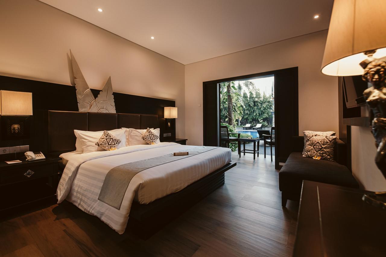 Chambre Double ou Lits Jumeaux de Luxe avec Accès Piscine