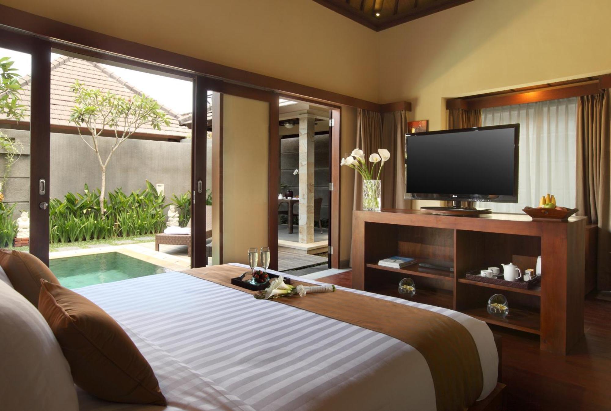 Suite Villa Luna de miel con decoración de luna de miel