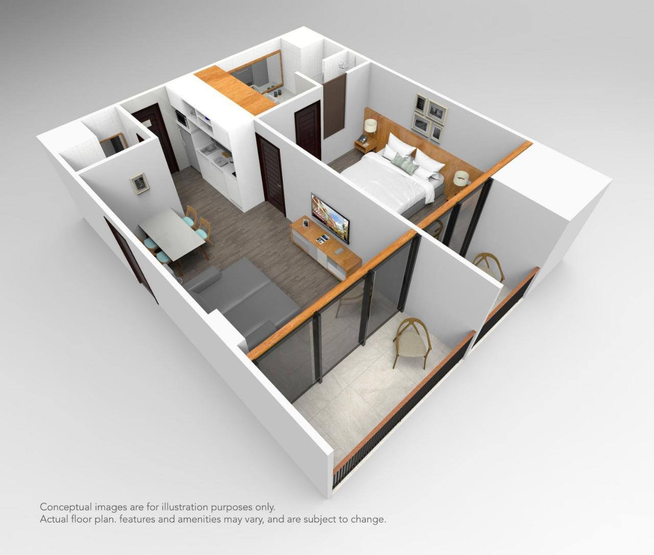 One-Bedroom Residence Suite Daily Afternoon Tea Fully Equipped Kitchenette