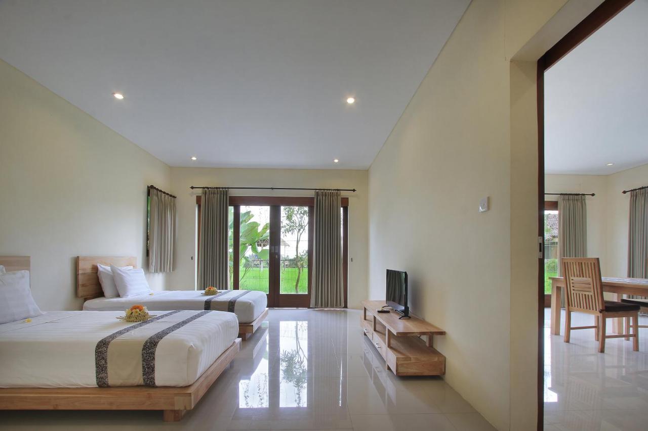 Family Two-Bedroom Villa Rice Field View