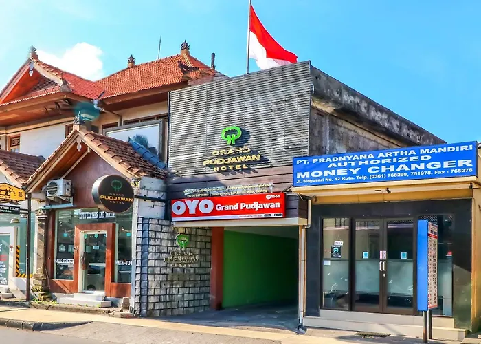 Capital O 1666 Grand Pudjawan Hotel Near Kuta Beach