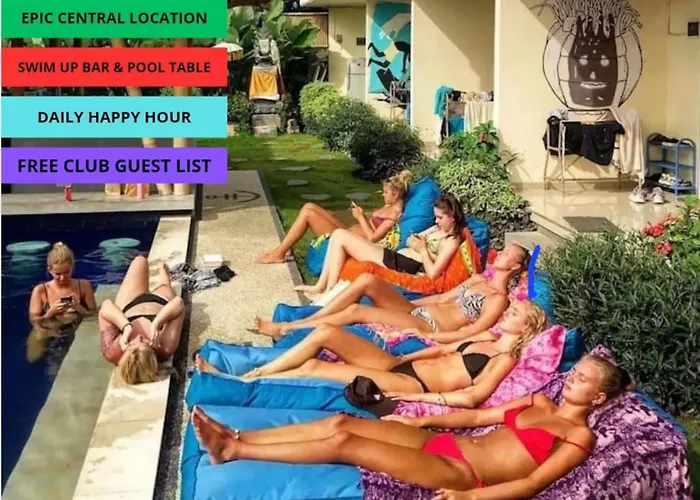 Pet friendly Castaway Hostel Canggu 